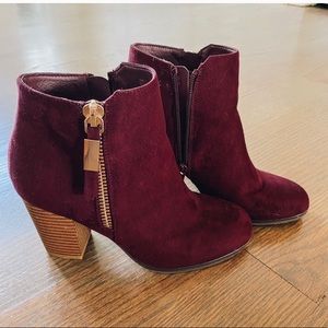 Apt. 9 Maroon Booties